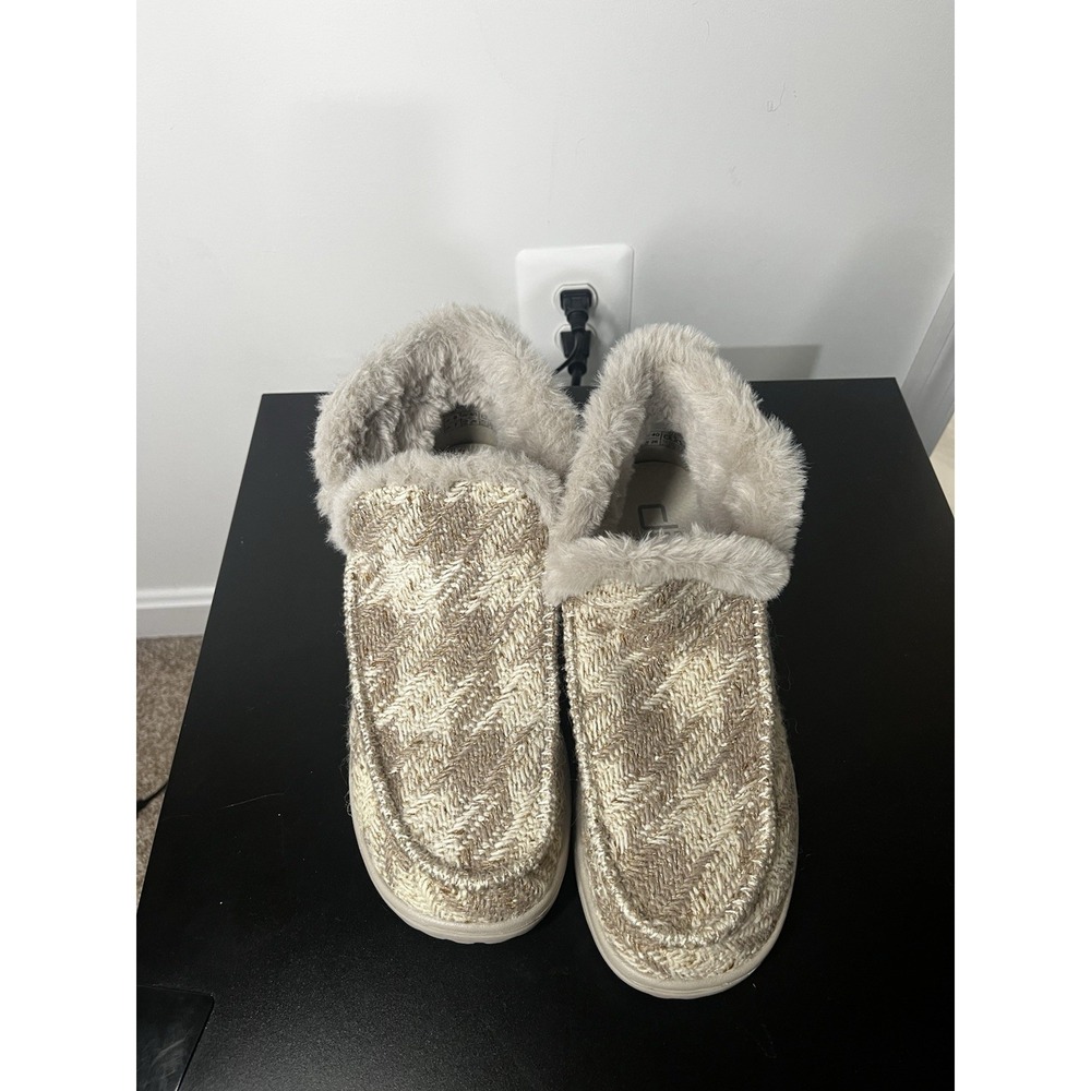 Hey Dude Women's Denny PDP Cream Shoes 2022 - Picture 2 of 7